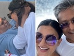 Lalit Modi and Sushmita Sen(Twitter/LalikKModi) Lalit Modi and Sushmita Sen(Twitter/LalikKModi)