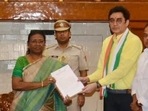 Congress leader Ajoy Kumar posted his photo with Droupadi Murmu amid the raging controversy over his ‘evil’ comment. Congress leader Ajoy Kumar posted his photo with Droupadi Murmu amid the raging controversy over his ‘evil’ comment. 