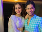 Sara Khan with her boyfriend Shantanu Raje. Sara Khan with her boyfriend Shantanu Raje.