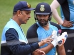 Ravi Shastri and Rohit Sharma during India's tour of England last year. Ravi Shastri and Rohit Sharma during India's tour of England last year. 