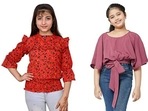 Grab off on stylish tops for girls,