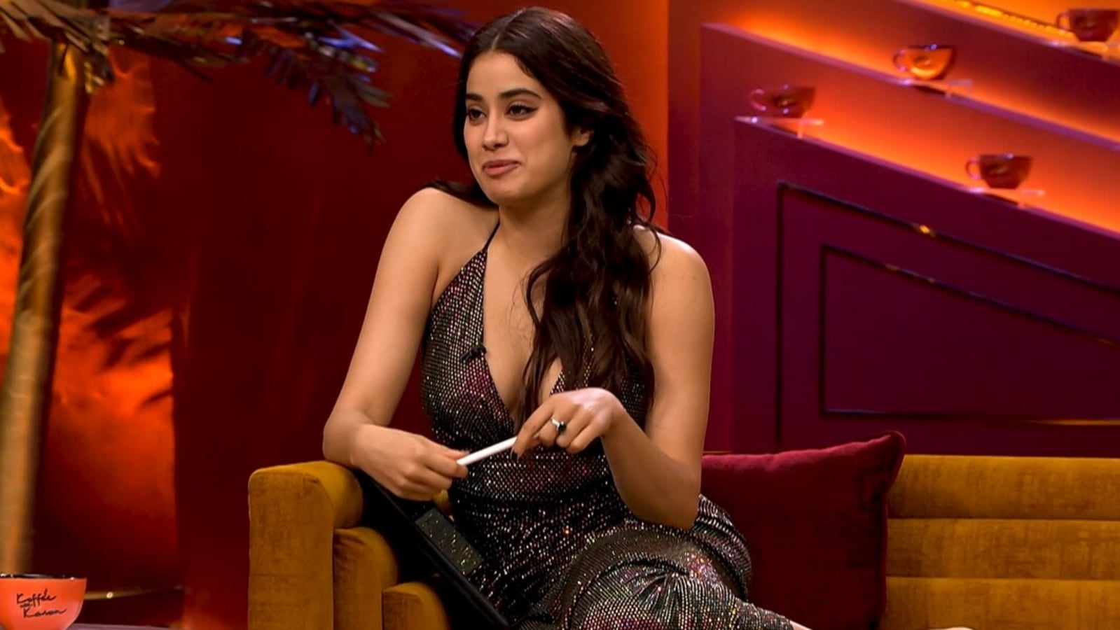 Janhvi Kapoor confesses on Koffee With Karan how she flirted with her teacher and he had a crush on her