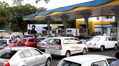 On Thursday, the fuel prices in Mumbai were ₹111.35 per litre for petrol and diesel at ₹97.28 per litre. Following the decision, petrol prices will come down to ₹106.35 per litre and diesel to ₹94.28 per litre (HT File) On Thursday, the fuel prices in Mumbai were ₹111.35 per litre for petrol and diesel at ₹97.28 per litre. Following the decision, petrol prices will come down to ₹106.35 per litre and diesel to ₹94.28 per litre (HT File)