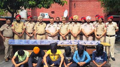 A fortnight-long operation was on to arrest members of the gang backed by Lawrence Bishnoi and Harwinder Rinda. Those arrested are accused of heinous crimes such as murder. A fortnight-long operation was on to arrest members of the gang backed by Lawrence Bishnoi and Harwinder Rinda. Those arrested are accused of heinous crimes such as murder.