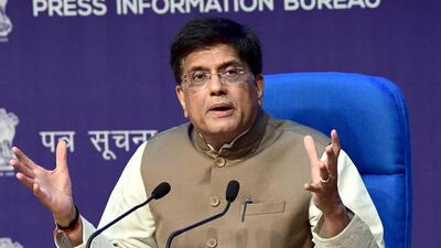 Piyush Goyal who was renominated to the Rajya Sabha from Maharashtra in June on completion of his term, took oath of office as a member of the Upper House for the third term on July 8. (ANI)
