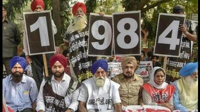 A special investigation team (SIT) probing the 1984 anti-Sikh riots on Thursday arrested three more people who were allegedly part of a mob that had set houses ablaze here killing several people. A special investigation team (SIT) probing the 1984 anti-Sikh riots on Thursday arrested three more people who were allegedly part of a mob that had set houses ablaze here killing several people.