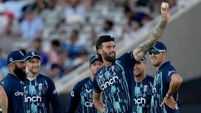 Topley ended the match with figures of 6/24 (AP) Topley ended the match with figures of 6/24 (AP)