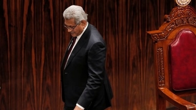 Sri Lanka's President Gotabaya Rajapaksa has left Maldives. (Reuters)