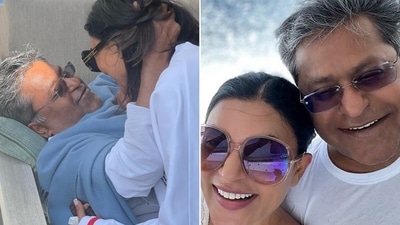 Lalit Modi and Sushmita Sen (Twitter/LalikKModi) Lalit Modi and Sushmita Sen (Twitter/LalikKModi)