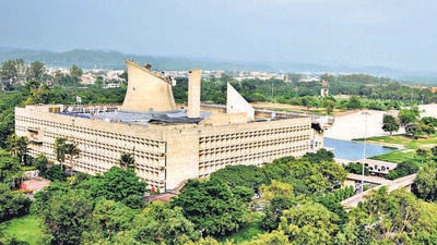 An aerial view of the Capitol complex in Chandigarh, India on Monday, July 18, 2016. (Photo by Anil Dayal/Hindustan Times) (HT Photos) An aerial view of the Capitol complex in Chandigarh, India on Monday, July 18, 2016. (Photo by Anil Dayal/Hindustan Times) (HT Photos)