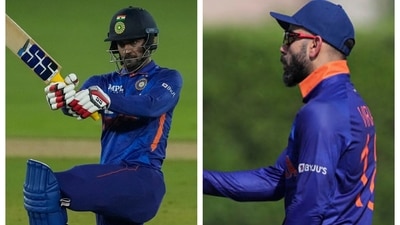 Deepak Hooda and Virat Kohli Deepak Hooda and Virat Kohli