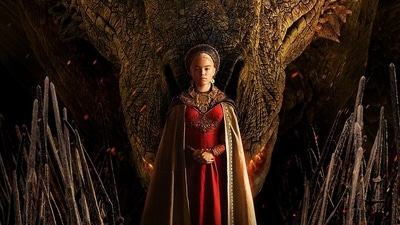 Emma D'Arcy plays Rhaenyra Targaryen in House of Dragon. Emma D'Arcy plays Rhaenyra Targaryen in House of Dragon.