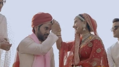 Rajkummar Rao on why Patralekhaa applied sindoor to him during their wedding. Rajkummar Rao on why Patralekhaa applied sindoor to him during their wedding.