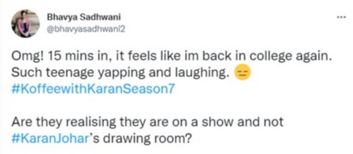 Many fans did not even wait for the episode to end to criticise it.
