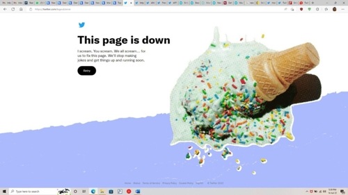 Thursday's outage came just days after Twitter sued Elon Musk for violating his $44 billion deal to buy the social media giant.