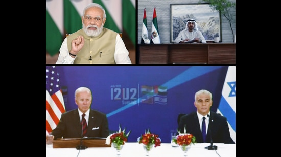 Prime Minister Narendra Modi addresses the I2U2 virtual Summit, New Delhi, July 14, 2022 (ANI/ PIB)