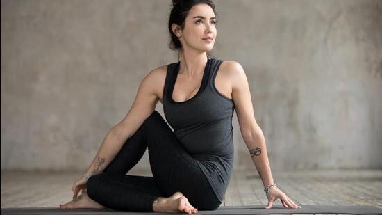 Breathing exercises and simple yoga asanas can aid post-Covid recovery. (Shutterstock)