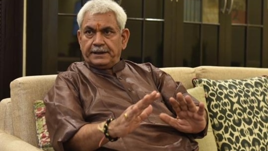 J&K Lieutenant governor Manoj Sinha. (Vipin Kumar/HT Archive) J&K Lieutenant governor Manoj Sinha. (Vipin Kumar/HT Archive)