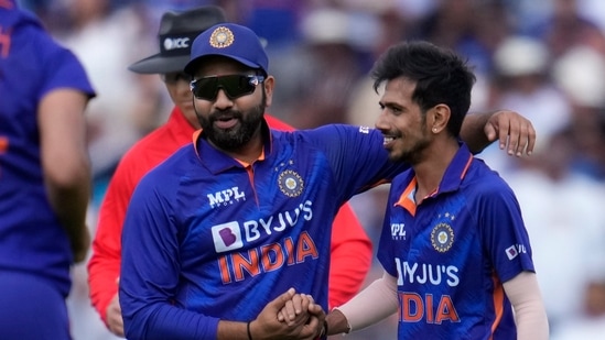 Chahal earlier took four wickets as India dismissed England for 246(AP)