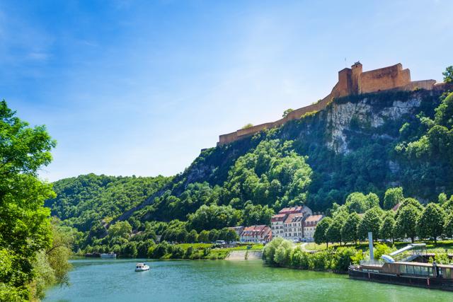 Besançon, France. “My first taste of France was this small picturesque eastern town lying astride the lazy loop of the Doubs River.” (Shutterstock) Besançon, France. “My first taste of France was this small picturesque eastern town lying astride the lazy loop of the Doubs River.” (Shutterstock)