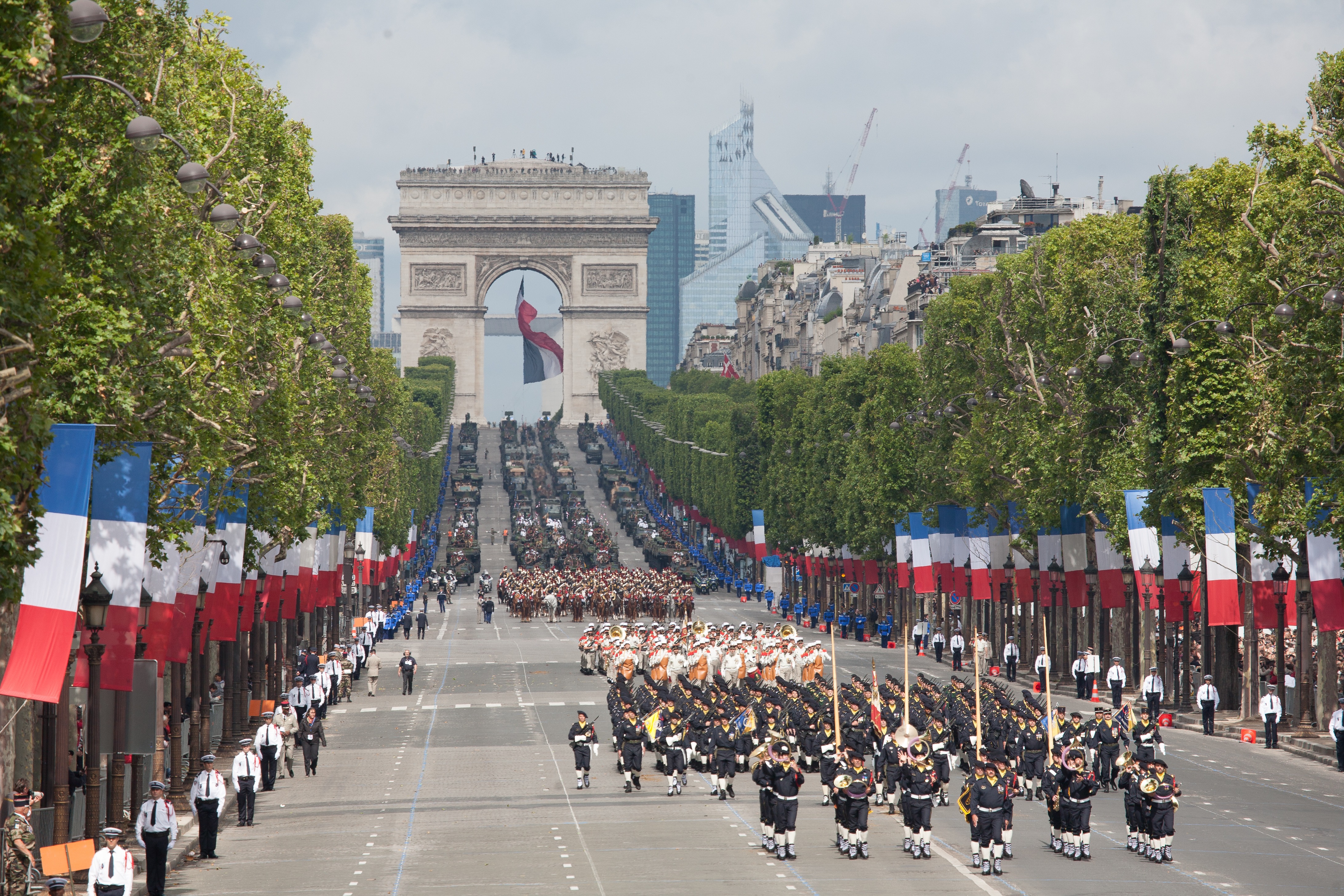 “On 14th July, we had the good fortune to witness the ceremonial fanfare of France’s National Day, Bastille Day as it is known the world over outside of France: a military parade down the main streets followed by a magnificent fireworks display in the evening.” (Shutterstock) “On 14th July, we had the good fortune to witness the ceremonial fanfare of France’s National Day, Bastille Day as it is known the world over outside of France: a military parade down the main streets followed by a magnificent fireworks display in the evening.” (Shutterstock)