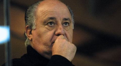 Amancio Ortega, the billionaire founder of the Zara. (Twitter/Bloomberg Wealth)