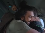 Ranveer Singh and Bear Grylls in Ranveer vs Wild with Bear Grylls. Ranveer Singh and Bear Grylls in Ranveer vs Wild with Bear Grylls.