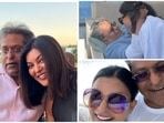 Former Indian Premier League (IPL) chairman Lalit Modi recently announced his relationship with actor Sushmita Sen by sharing a series of pictures from their recent Maldives vacation on his Twitter handle.(Twitter/@LalitKModi)