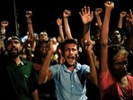 Music, dancing and joyous revelry broke out on the streets of Colombo after Gotabaya resigned