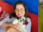 Farah Khan's pet Smoochy turns 2.