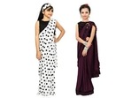 Little girls love to mimic their mothers and draping themselves in a saree is the best way to do it.&nbsp;