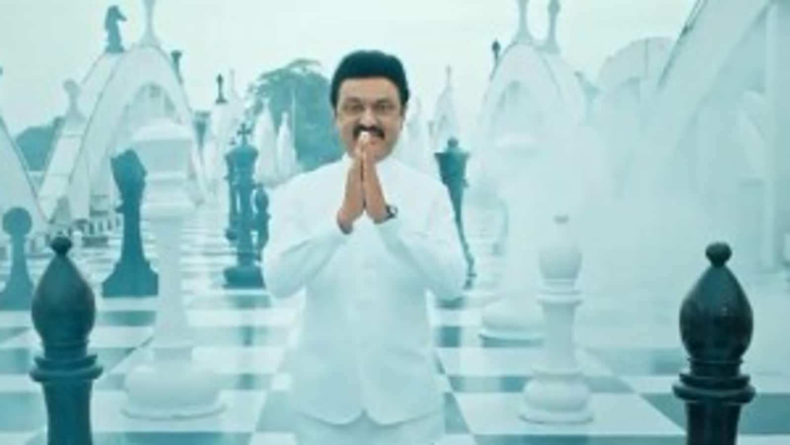 Tamil Nadu CM launches logo, mascot of 44th Chess Olympiad