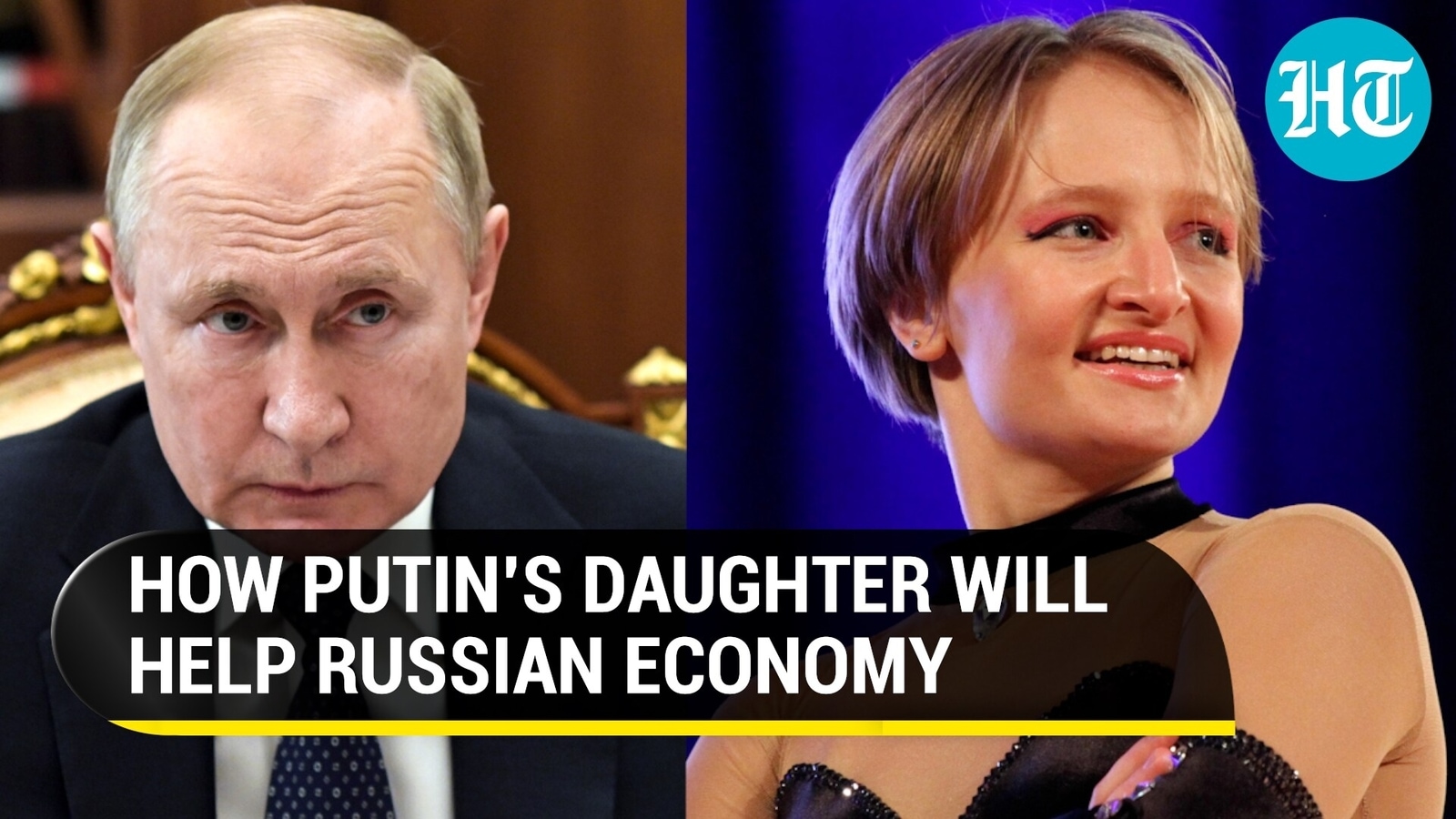 Putins Younger Daughter Katerina To Rescue Sanction Hit Russia I