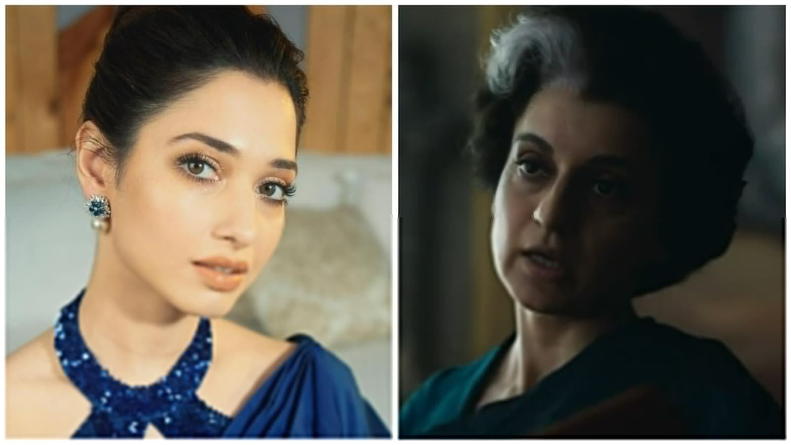 Kangana Ranaut’s Indira Gandhi avatar in Emergency is ‘bloody brilliant’, says Tamannaah Bhatia