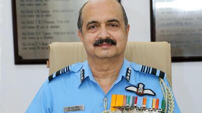 Air Marshal Vivek Ram Chaudhari (HT File) Air Marshal Vivek Ram Chaudhari (HT File)