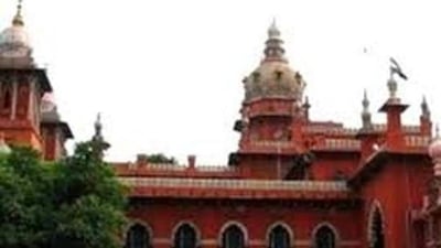 A Madras high court bench said the removal of thali chain is often treated as an unceremonious act.. (HT Archives)