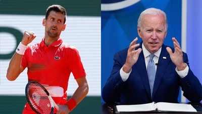 Novak Djokovic; Joe Biden
