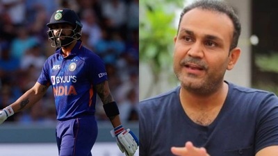 Virat Kohli; Virender Sehwag Virat Kohli; Virender Sehwag