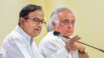 Senior Congress leaders P. Chidambaram and Jairam Ramesh. (PTI) Senior Congress leaders P. Chidambaram and Jairam Ramesh. (PTI)