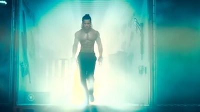 A still from Akhil Akkineni's Agent's teaser. A still from Akhil Akkineni's Agent's teaser.