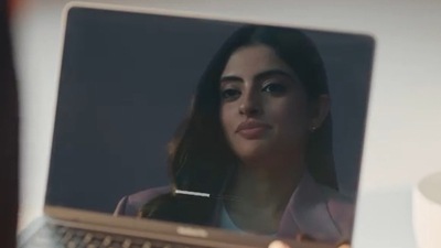 Navya Naveli Nanda in a still from the ad teaser. Navya Naveli Nanda in a still from the ad teaser. 