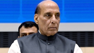 Defence minister Rajnath Singh. (ANI Photo) Defence minister Rajnath Singh. (ANI Photo)
