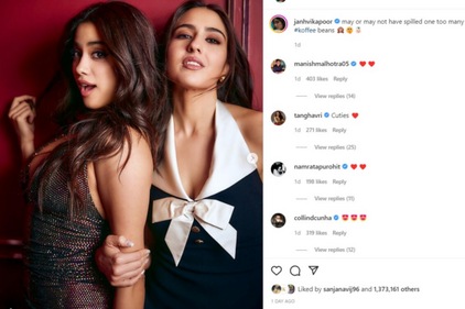 Koffee With Karan season 7 episode 2 saw actors Janhvi Kapoor and Sara Ali Khan together on the Koffee Couch. Koffee With Karan season 7 episode 2 saw actors Janhvi Kapoor and Sara Ali Khan together on the Koffee Couch.