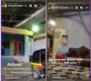 Ankita Lokhande shares video of Pavitra Rishta set. Ankita Lokhande shares video of Pavitra Rishta set.