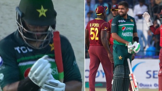 Imam-ul-Haq and Babar Azam (R) against West Indies(Twitter | AP) Imam-ul-Haq and Babar Azam (R) against West Indies(Twitter | AP)