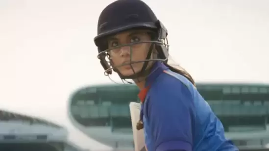 Shabaash Mithu stars Taapsee Pannu as former Indian women's cricket team captain Mithali Raj.