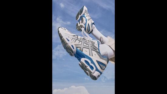 Sneakers must be high performance, have good cushioning and give the right amount of support (The ultra-sporty contrasting colour blocked, advanced Gel Nimbus 9 by Asics Sports Style) Sneakers must be high performance, have good cushioning and give the right amount of support (The ultra-sporty contrasting colour blocked, advanced Gel Nimbus 9 by Asics Sports Style)