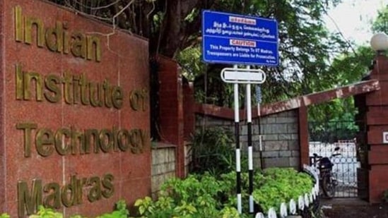 Indian Institute of Technology (IIT) Madras topped the NIRF 2022 rankings.(PTI) Indian Institute of Technology (IIT) Madras topped the NIRF 2022 rankings.(PTI)