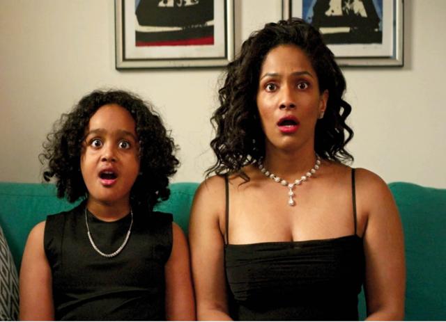 Masaba with her Masaba Masaba co-star Amariah Awantaye Masaba with her Masaba Masaba co-star Amariah Awantaye