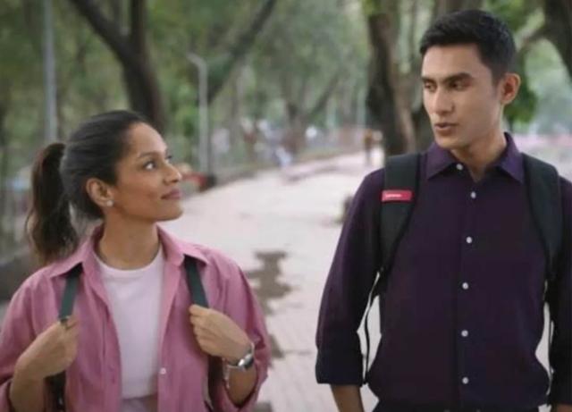 Masaba Gupta with her co-star Ritwick Bhowmick in Modern Love Mumbai Masaba Gupta with her co-star Ritwick Bhowmick in Modern Love Mumbai